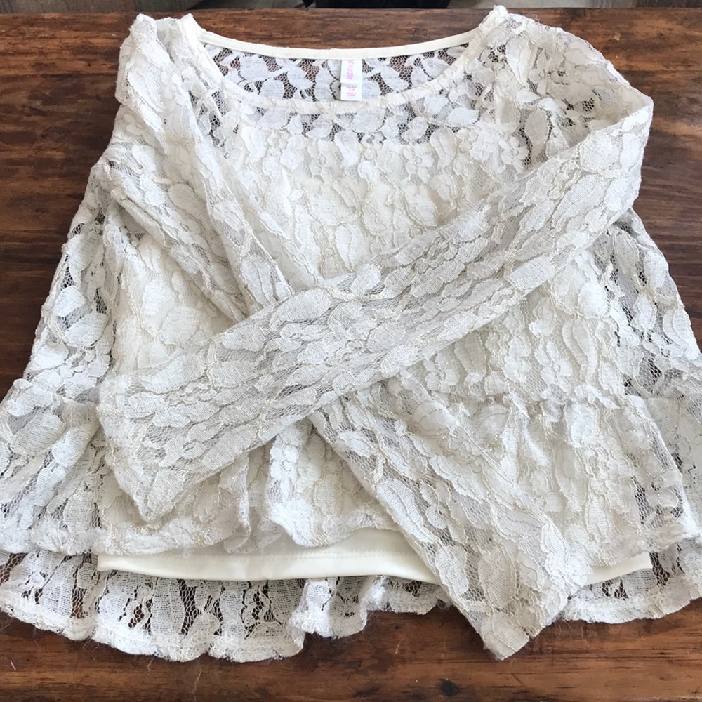 Lace shirt